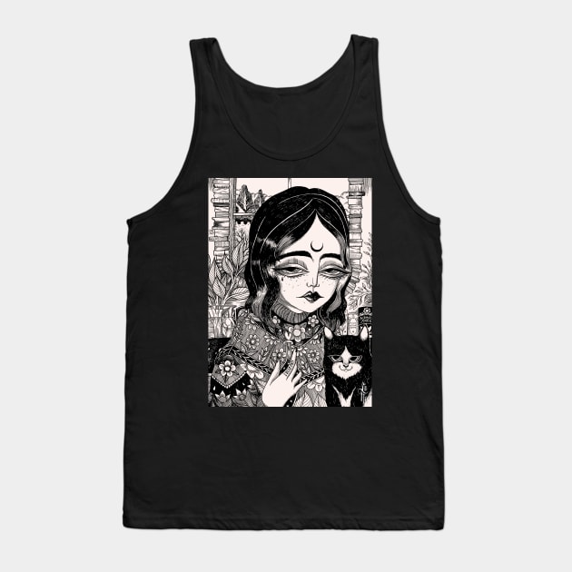 the Sorcerer's Apprentice ~ Sybil Tank Top by lOll3